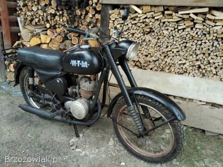 WFM M06 125 cm3 S01 MOTOCYKL ZABYTKOWY SHL WFM JUNAK  1960