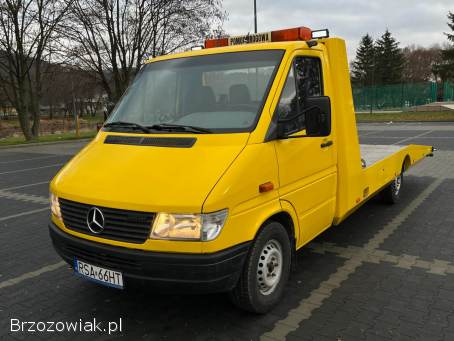 Mercedes Sprinter 310D 2.  9TD Autolaweta,  Pomoc drogowa,  1997r.  Ład.  :1650kg