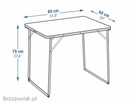 Wynajem -  rozkładany stół z 2 fotelami kempingowymi Quechua Comfort -  zestaw