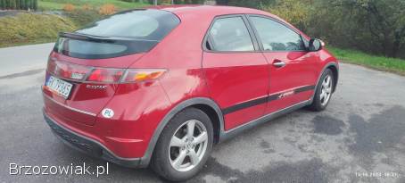 Honda Civic 5 drzwi,  klima 2007