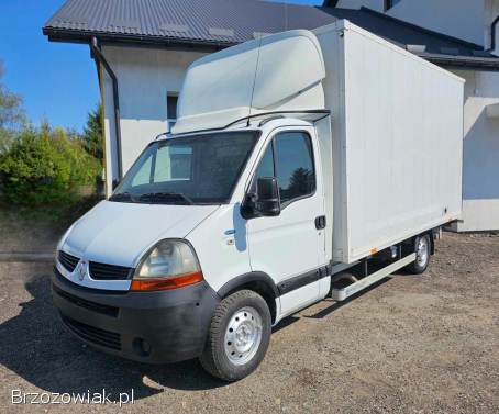 RENAULT MASTER 2.  5 DCI 120KM KONTENER 2007 SUPER STAN