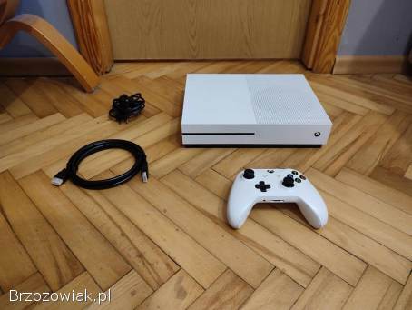 Okazja!  Xbox one S 500GB + pad i sporo gier!  Super Stan!  Gwarancja!