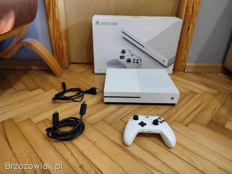 Okazja!  Xbox one S 1TB + pad i sporo gier!  Super Stan!  Gwarancja!