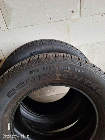 Opony zimowe continental cross contact LX 265/60 r18 110T