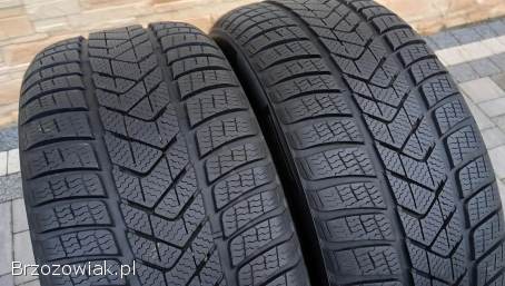 235/45r18 BRIDGESTONE PIRELLI,  zimowe 18 cali,  7mm