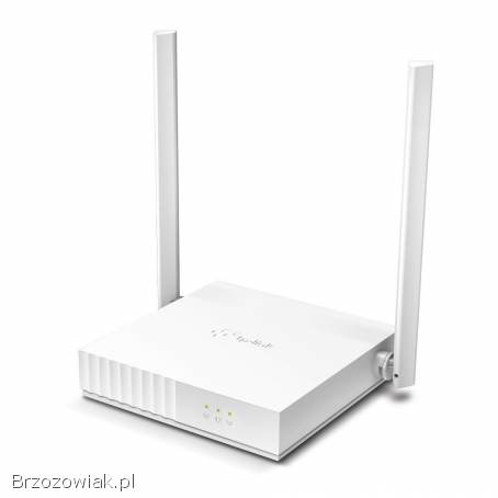 Bezprzewodowy router TP-LINK,  standard N,  300 Mb/s,  TL-WR820N