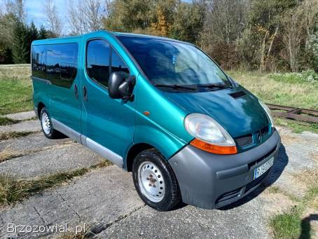 Renault Trafic 2.  0 benzyna 9-osób L1H1,  manual