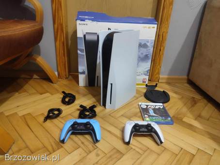 Okazja!  Konsola PS5 z napędem +2 pady i gra!  Playstation 5!  Gwarancja!