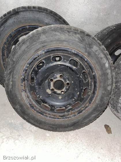 185/65 R 15 koła i opony zimowe ( felgi,  golf 4 )