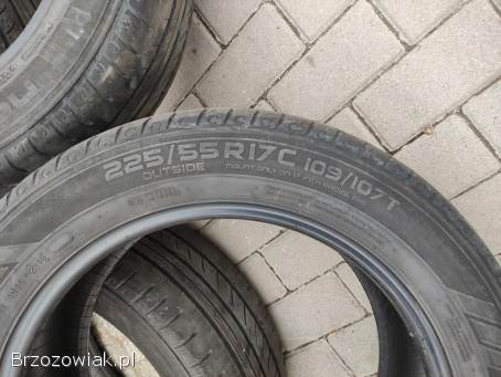 Opony letnie Nokian Cline 225/55 R17C 109/107T komplet 4 sztuki