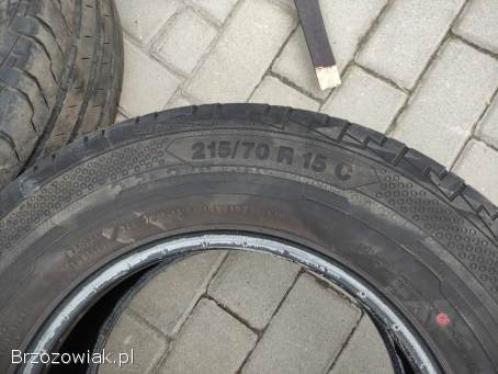 Opony letnie Continental ContiVanContact 100 215/70 R15C komplet 4 sztuki