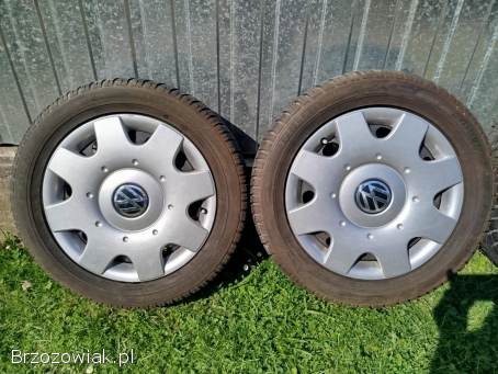 Koła seat audi volkswagen 16 5x112 opony 205/55R16 dunlop