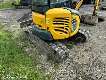 Koparka 5t minikoparka Komatsu pc55