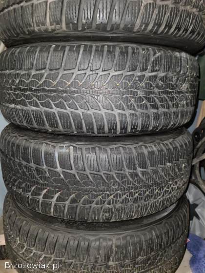 Opony zimowe 205/55R16 + felgi aluminiowe,  koła16 komplet