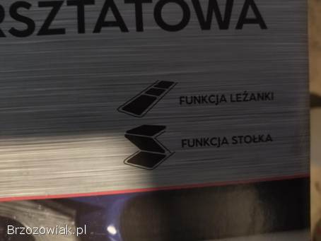 Leżanka warsztatowa wózek