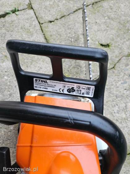 Pila spalinowa Stihl Ms 170 2 mix 1.  7km