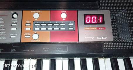 Yamaha PSR F50 keyboard