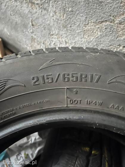 Sprzedam opony zimowe 215/65R17