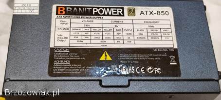 Zasilacz komputerowy Branit Power 850w