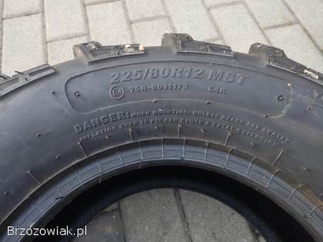 2 Opony Quad/ATV 225/80 R12