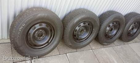 Opony zimowe 175/80 R14 plus felgi VW Golf 4