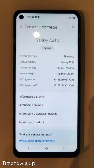 Samsung A21s igła (w pełni odnowiony)