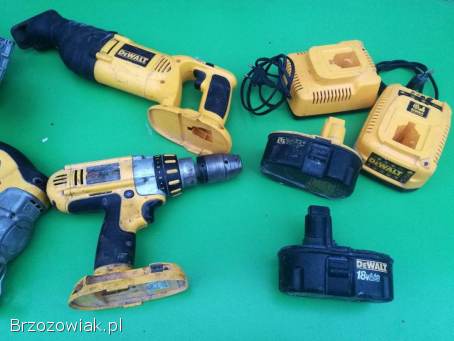 Dewalt 18v piła wkrętarka udar lisica szablasta duży komplet