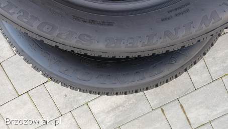 215/60r16 DUNLOP WINTER SPORT5,  2 opony Zimowe 7mm