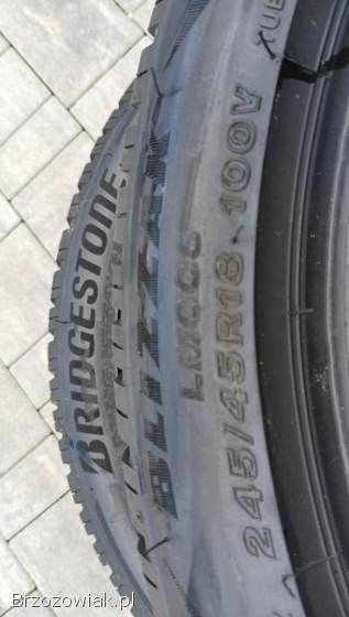 245/45r18 Vridgestone LM005,  zimowe 18 cali,  7mm,  2020