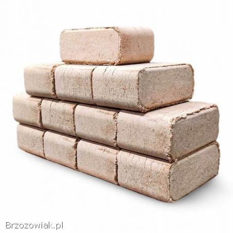 Brykiet drzewny RUF do kominka pieca wysokokaloryczny 960kg paleta kostka