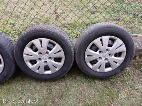 Koła zimowe 15 HYUNDAI/KIA 5X114,  3 opony 195/16R15