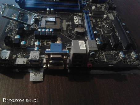 PŁYTA GŁÓWNA MSI B85m-E45 Socket 1150/ Procesor Intel i7-4770