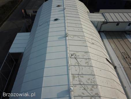 Malowanie dachów/ Mycie 500bar/ Usługi podnośnikiem koszowym