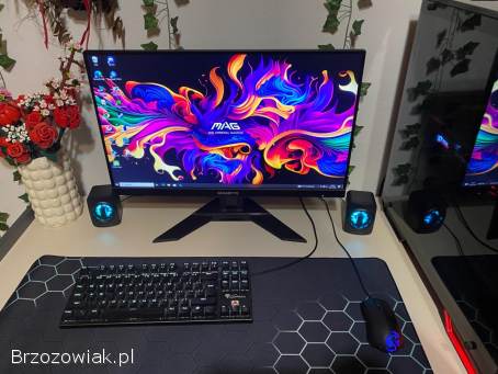 Komputer / Zestaw gamingowy I7 8700k 1080Ti 11GB MSI SSD M.  2 Monitor 180Hz