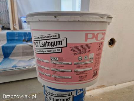 Hydroizolacja Izolacja folia w płynie PCI oraz grunt