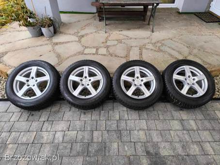 Alufelgi 16 5x112 opony zimowe 215/60R16 Audi VW T-Roc Seat Ateca Skoda Karoq