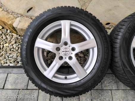 Alufelgi 16 5x112 opony zimowe 215/60R16 Audi VW T-Roc Seat Ateca Skoda Karoq