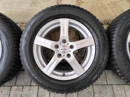 Alufelgi 16 5x112 opony zimowe 215/60R16 Audi VW T-Roc Seat Ateca Skoda Karoq