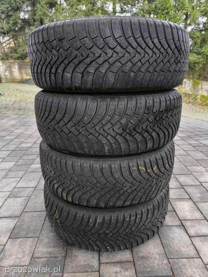 Alufelgi 16 5x112 opony zimowe 215/60R16 Audi VW T-Roc Seat Ateca Skoda Karoq