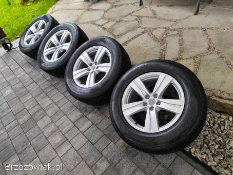 Alufelgi 18 5x112 opony 255/60R18 ori Audi Q7 pasuje VW Seat Skoda Mercedes BMW