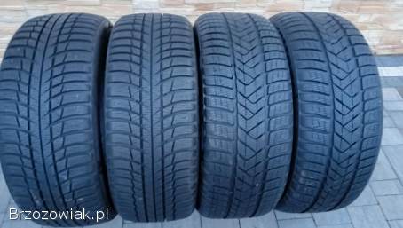 235/45r18 BRIDGESTONE PIRELLI,  4 opony zimowe 18 cali,  8mm