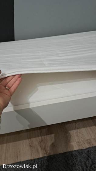 Łóżko dziecięce Ikea 70x160 Kritter z materacem,  ochraniacz,  pościel