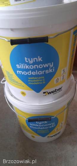 Tynk silikonowy modelarski Weber imitacja deski elewacyjnej