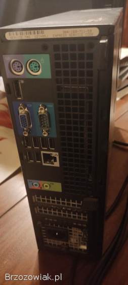 Zestaw komputerowy Dell optiplex 990,  monitor hp