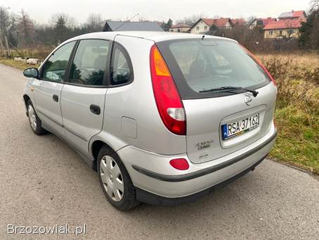 Nissan Almera Tino 1.  8 LPG opłaty25 2004