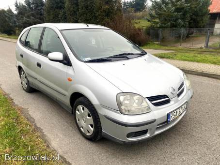 Nissan Almera Tino 1.  8 LPG opłaty25 2004