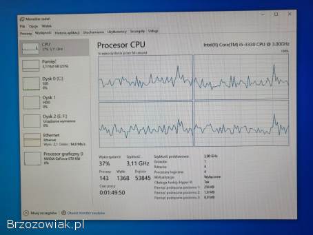 Komputer Gamingowy I5 GTX 750 SSD+HDD Windows 10