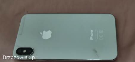 IPhone X 256gb silver,  100 procent baterii,  bardzo dobry stan.