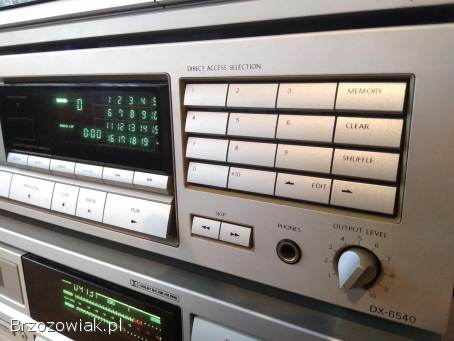 Zestaw ONKYO CD-DECK-TUNER Szampański Zadbany