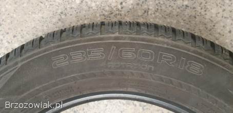 Dwie Opony zimowe Nokian 235/60 R18